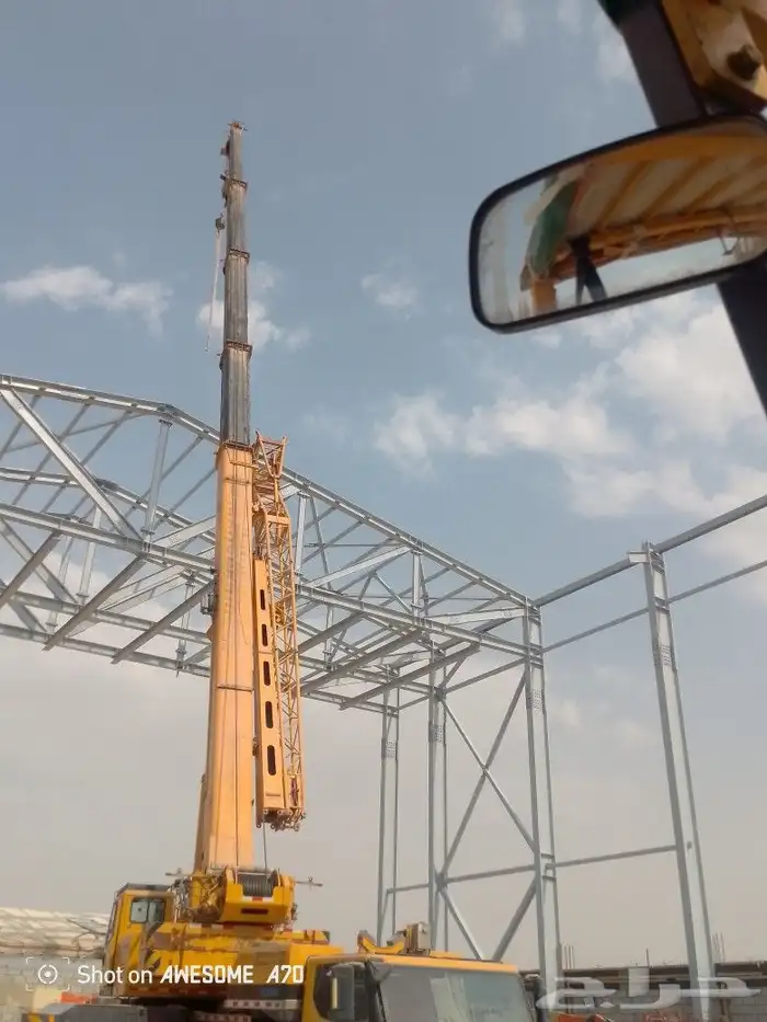 يوجد لدينا بام تراك 10 وكرينات وكلينا وروافع شوكيه للايجار ا 5