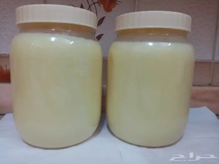 سمن غنم صافي بدون اضافات وع الشرط 3