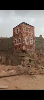 تلبيس حجر تليوس بناء ترميم وتجديد بيوت طين تراثية ربراب أرض. 2