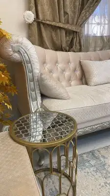 طقم كنب طقم طاولات خدمة ستارة سجادة 3