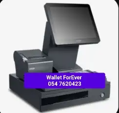 جهاز كاشير لمس متكامل كاشير جديد كاشير مستعمل نظام محاسبي 0