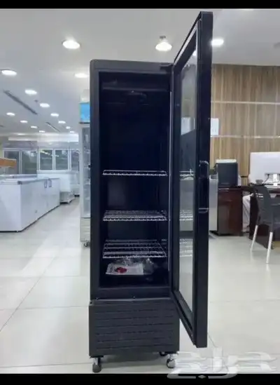 ثلاجات عرض بانكول 1 باب زجاج أسود أحجام مختلفة 9