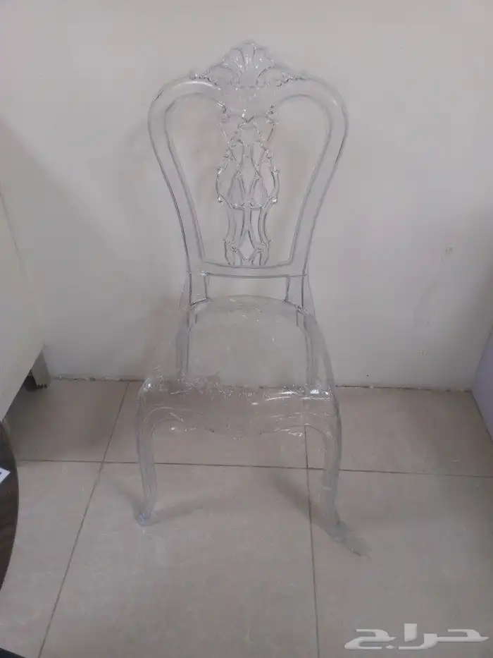 لبيع كراسي حفلات طاولات طعام كراسي نابليون شفاف 4
