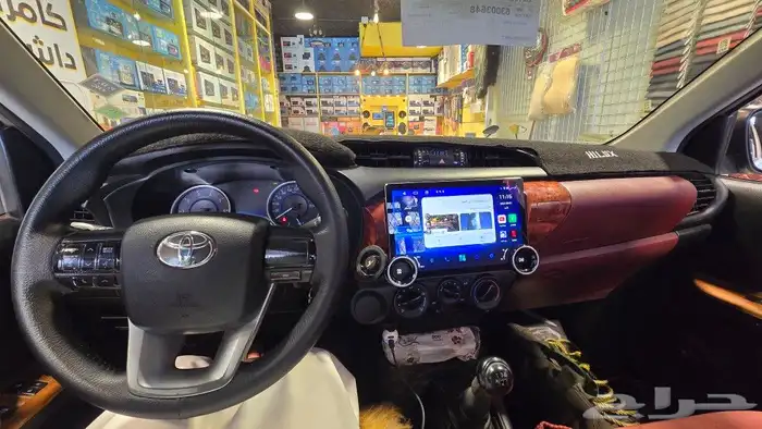 شاشة هايلوكس 12 بوصة 2k دايموند ابل كار بلاي 3