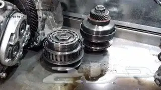Renault  Fluence Cvt Gearbox جربكس Model 2015 Reparing توضيب 8