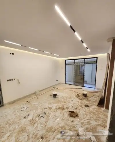 دهان جدران وابواب خشب 2