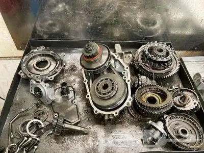 Renault  Fluence Cvt Gearbox جربكس Model 2015 Reparing توضيب 6