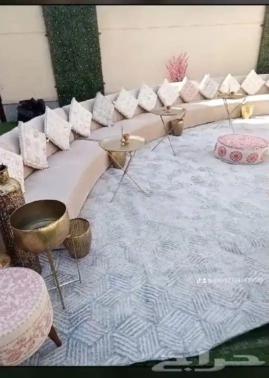 تاجير جلسات شعبيه تاجير طاولات وكراسي الرياض 5