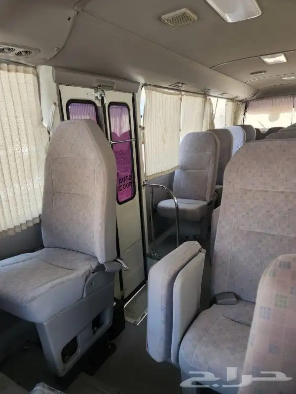 الباص كوستر 2015 إيجار بنزين المشي 20 فقط 2