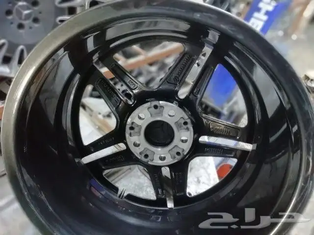 جنوط مرسديس E200 مقاس 18 اصلي وكالة نضيفه مررره 5