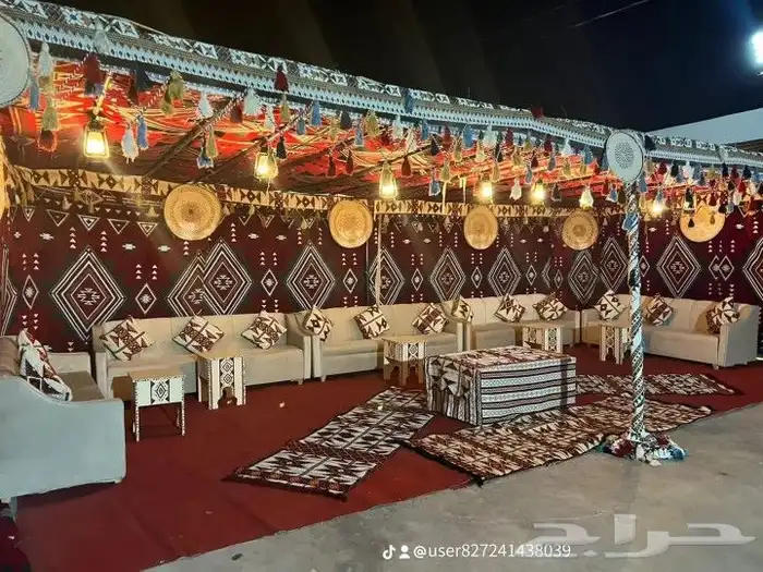 تاجير جلسات شعبيه تاجير طاولات وكراسي الرياض 6