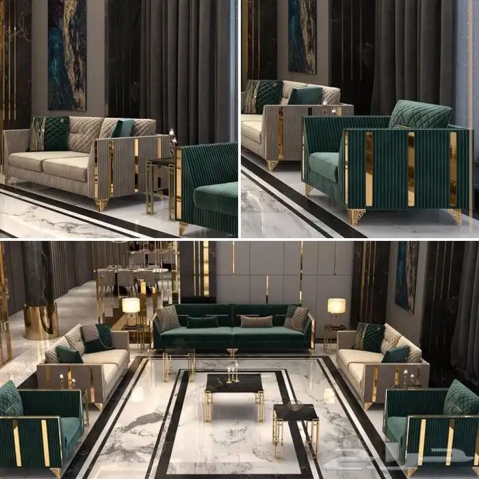 تفصيل و تنجيد كنبات و مساند و ستائر 5