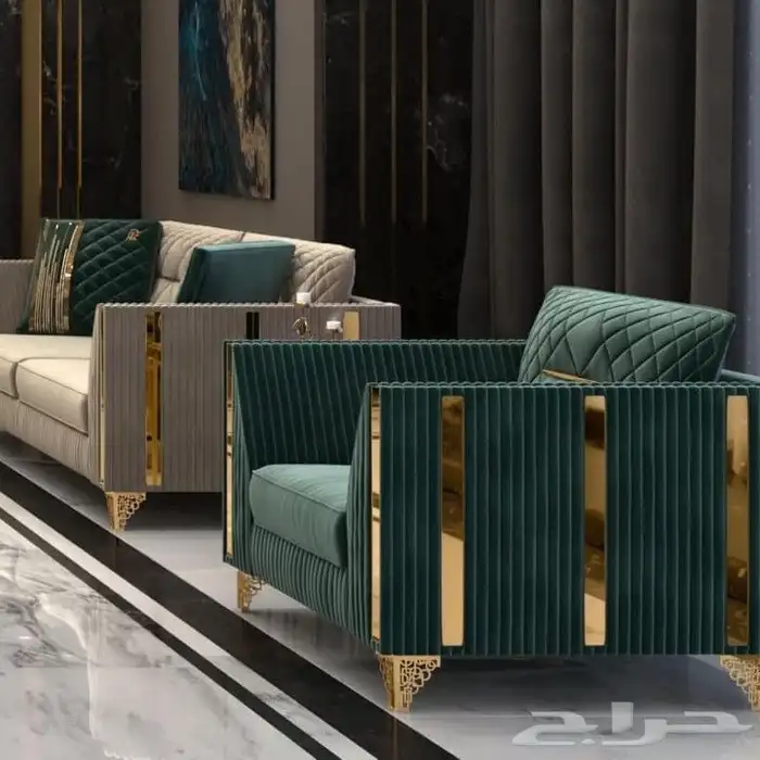 تفصيل و تنجيد كنبات و مساند و ستائر 4