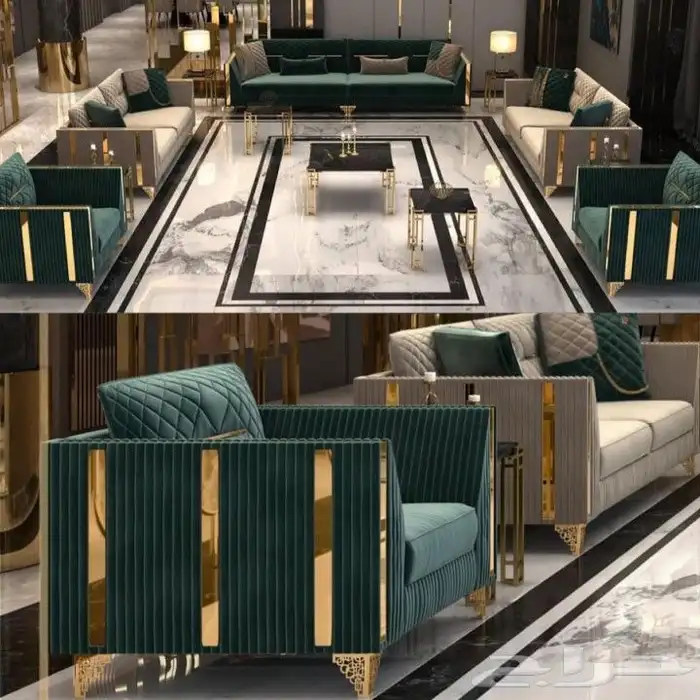 تفصيل و تنجيد كنبات و مساند و ستائر 8