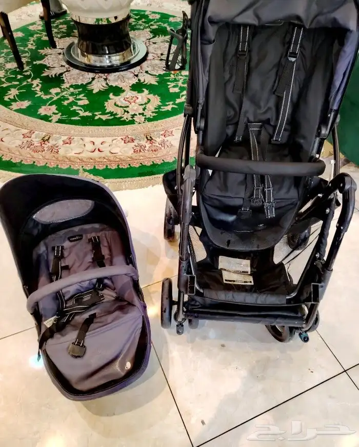 عربه أطفال مقعدين evenflo 4