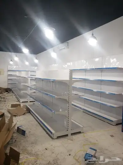 رفوف بقاله جميع المقاسات وظستودعات 1