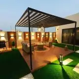 تركيب عشب صناعي تصميم جلسات ومظلات تنسيق حدائق 5