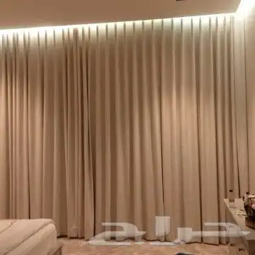 نسيم الراقي للتنجيد والستائر   تفصيل جميع انواع الك 6