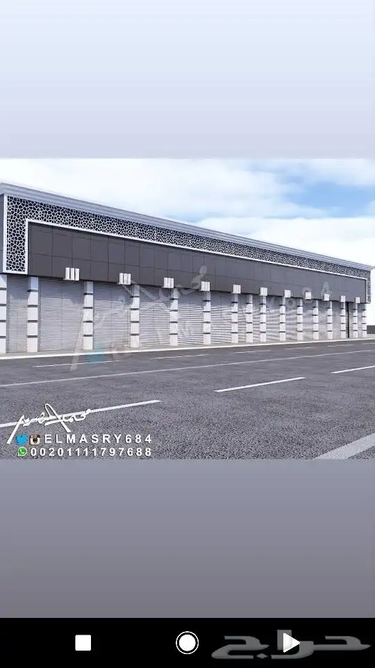 كلادينج واستركشر وزجاج سيكريت لدينا ارض المعادن العصريه متخص 3