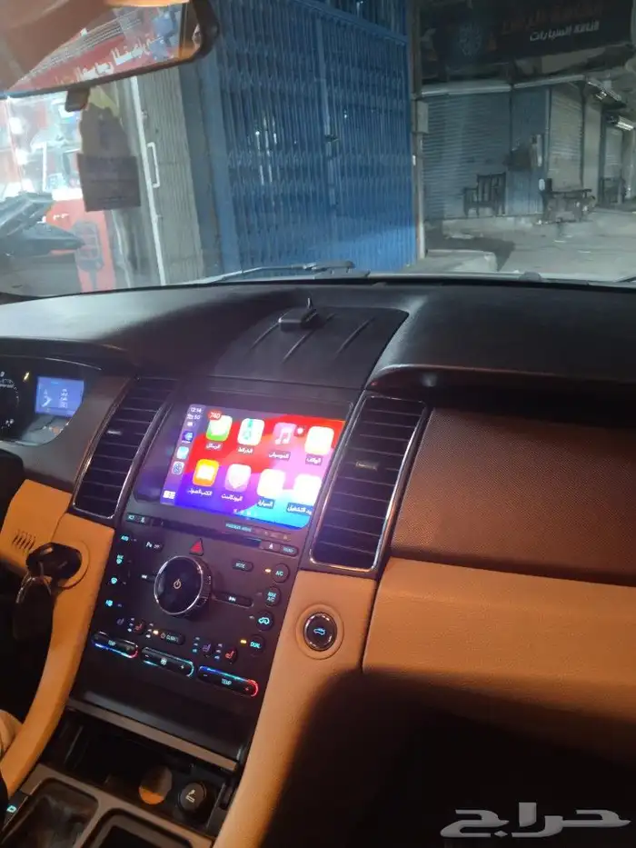 شاشه اندرويد فورد تورس 2013 تدعم نظام الابل كاربلاي 3