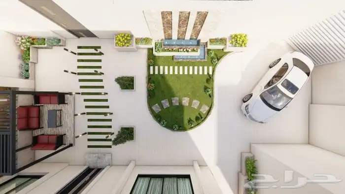 تصميمات عصريه للواجهات واللاندسكيب 12