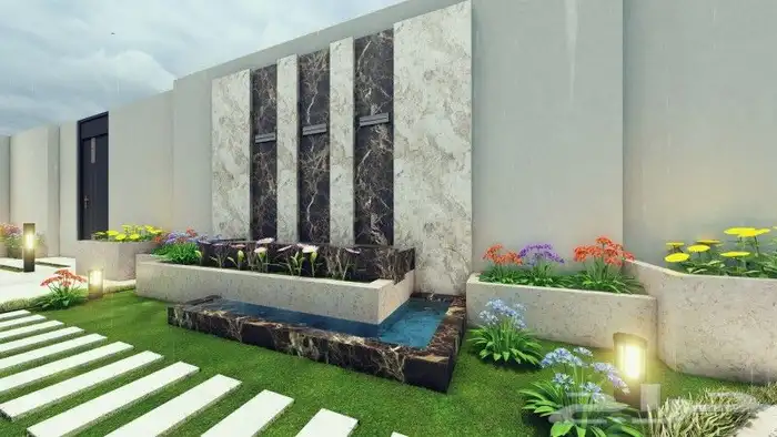 تصميمات عصريه للواجهات واللاندسكيب 14