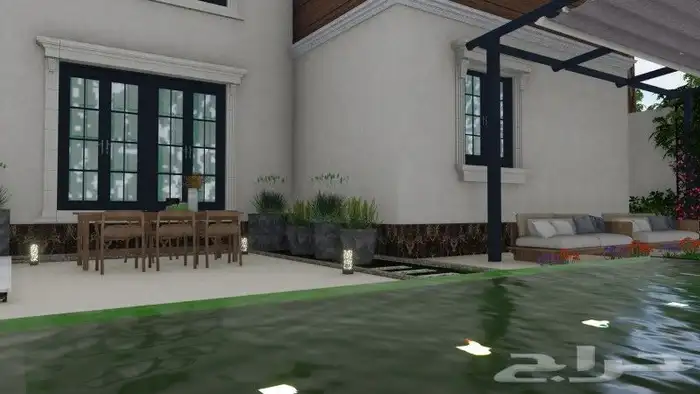 تصميمات عصريه للواجهات واللاندسكيب 8