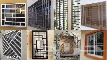 شبك حديد حماية نوافز حديثة جده ابحر الرحيلي الحمدانيه الريان 6