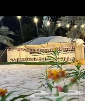 بيت شعر قطبة شمالي عمدان خشب 0