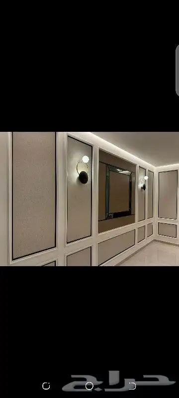 ورق جدران نعلات فيبر ديكورات شيبورد باركيه تكسيات 4