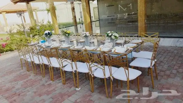 تاجير كراسي وطاولات تاجير جلسات شعبيه 7