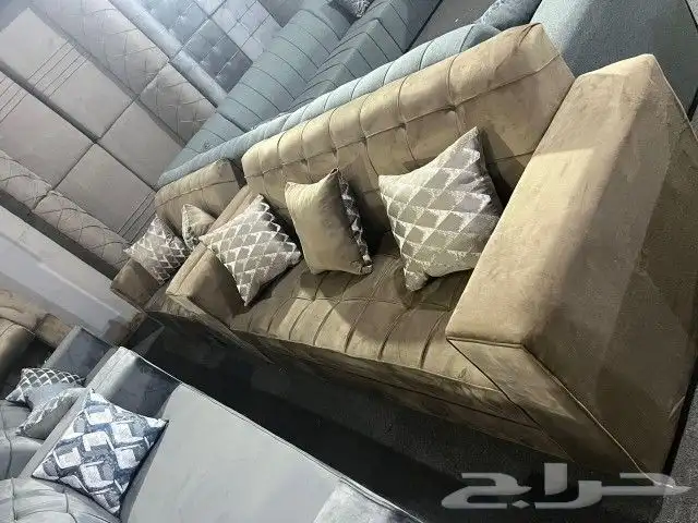 كنب جديد جاهز مجالس ومفروشات 36