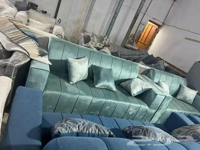 كنب جديد جاهز مجالس ومفروشات 25