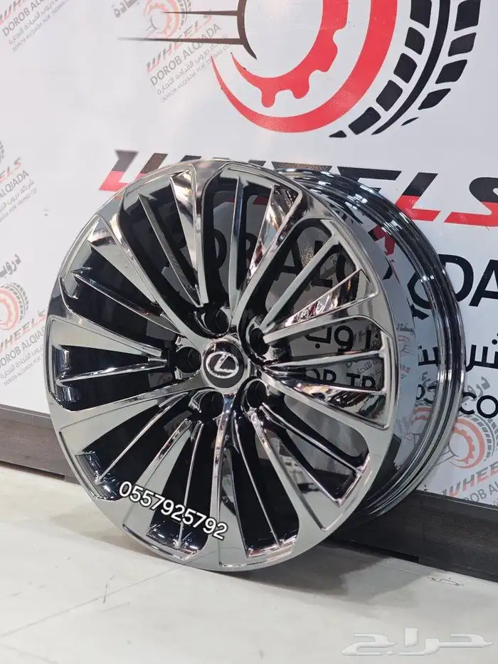 جنوط لكزس LS 500 ال اس ls 500 نيكل محروق ياباني 2024 0