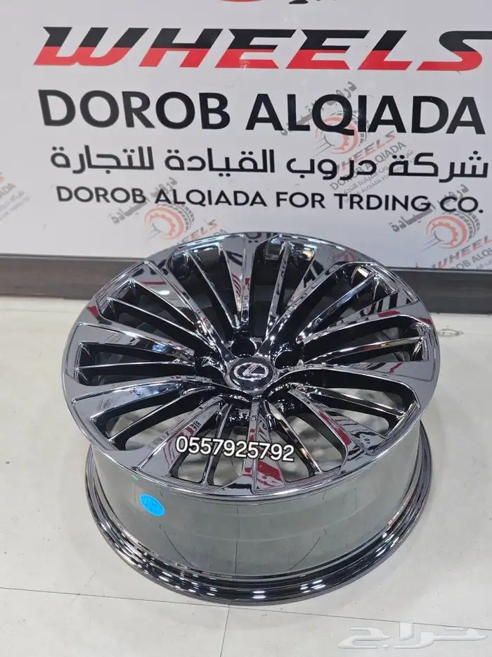 جنوط لكزس LS 500 ال اس ls 500 نيكل محروق ياباني 2024 2