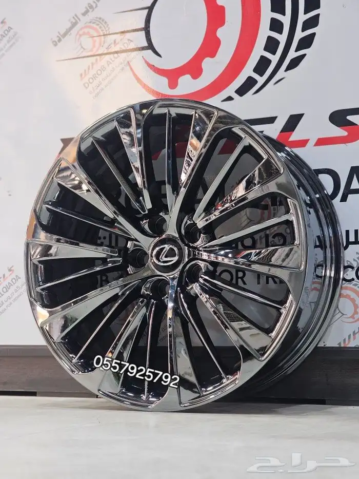 جنوط لكزس LS 500 ال اس ls 500 نيكل محروق ياباني 2024 4