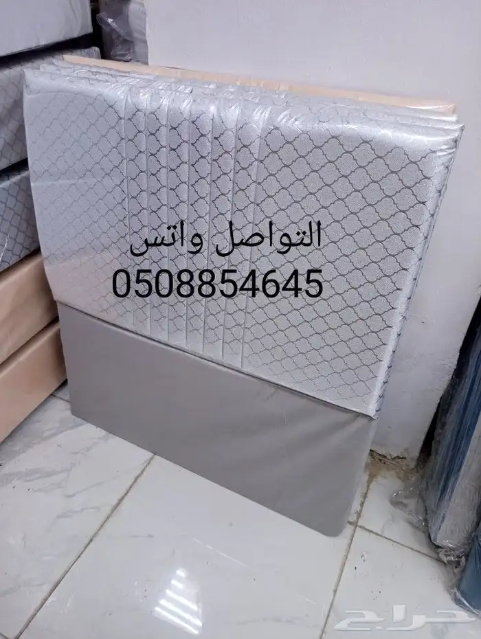 متوفر سراير حديد وسراير خشب ومراتب مفارش بسعر المصنع 3