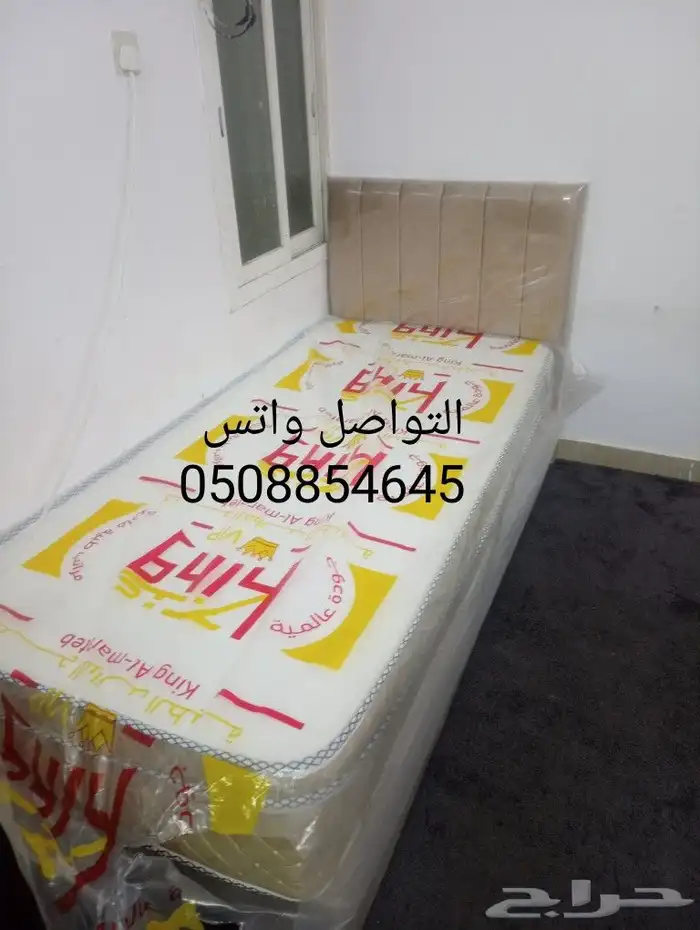 متوفر سراير حديد وسراير خشب ومراتب مفارش بسعر المصنع 6