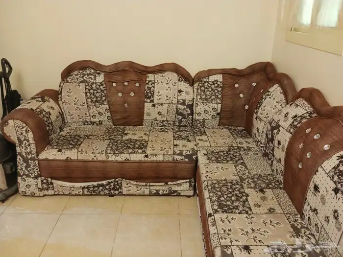 كنب غرفة كاملة للبيع 3