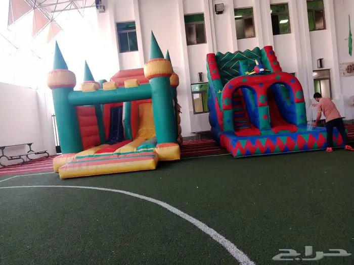 ايجار يومي ملعب صابوني زحليق نطيطات جده مكه توصيل إلى الموقع 8