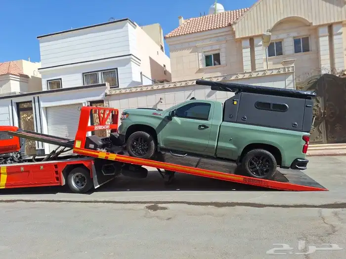 سطحة هيدروليك بين المدن من الحساء الى الرياض 1