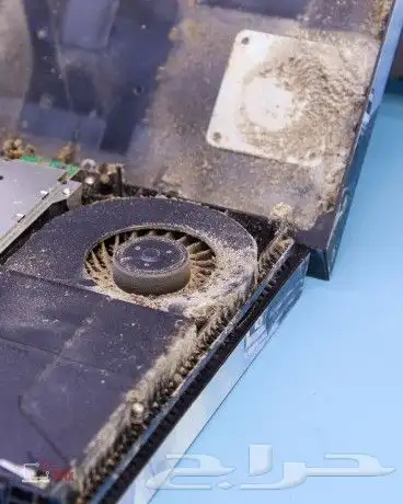 تنضيف سوني 4_3 معا تغير معجون حراريps4 ps3 4