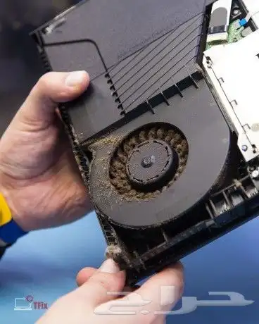 تنضيف سوني 4_3 معا تغير معجون حراريps4 ps3 3