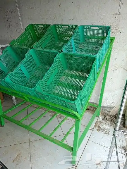 يوجد لدينا جميع انواع رفوف سوبر ماركت والمستودعات ومستلزمهتا 2