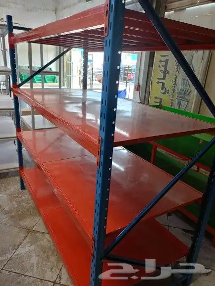 يوجد لدينا جميع انواع رفوف سوبر ماركت والمستودعات ومستلزمهتا 8