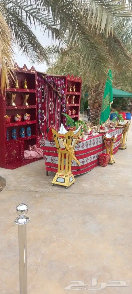 تاجير خيام تأجير بيوت شعر جميع لاوزم الحفلات والمزدات ومزاين 3