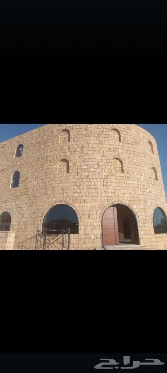 مباني تراث حجر وطين واسقف من خشب الاثل وجريد نخيل وتليوست وت 7