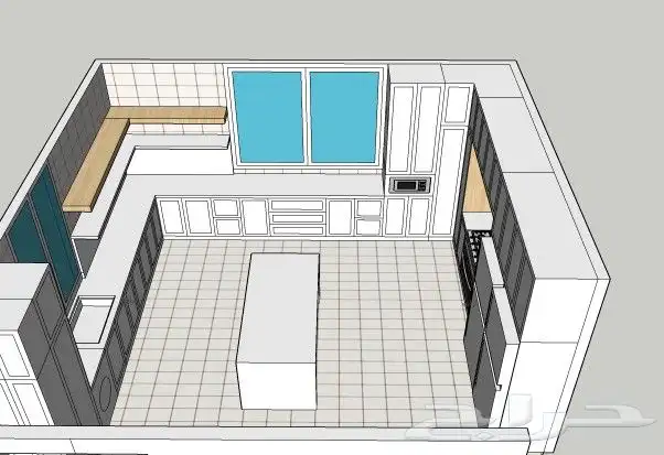مصمم مطابخ 3d 3