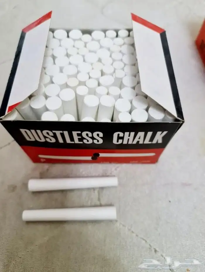 طباشير الزمن الجميل يوجد ابيض وملون 1