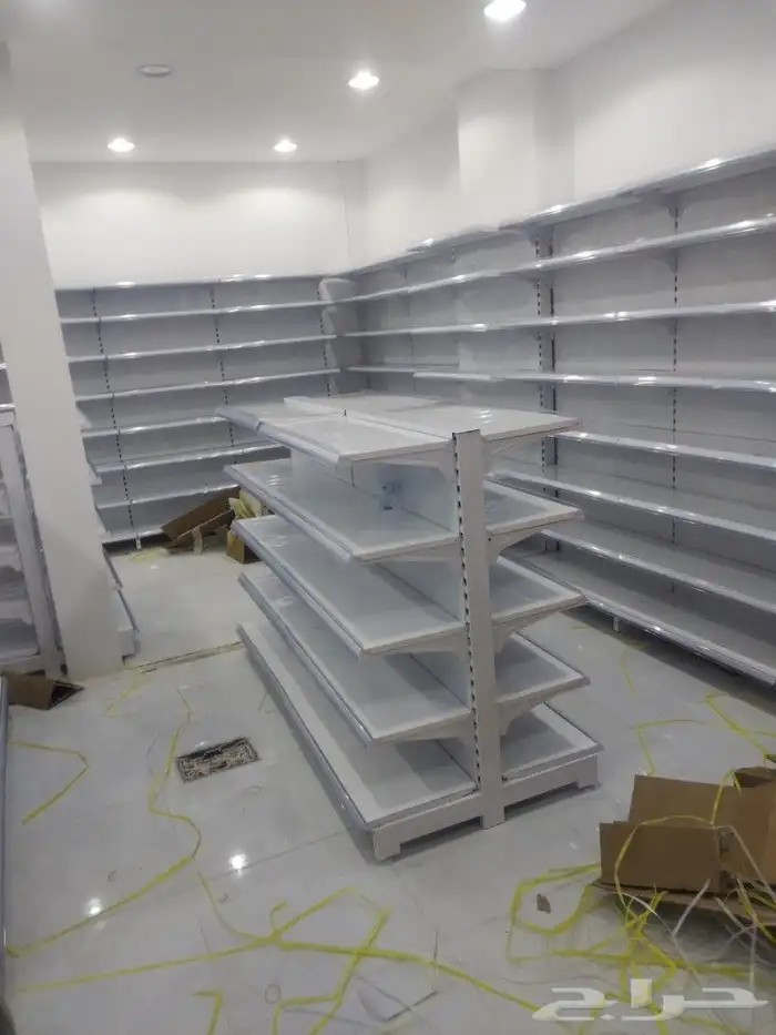 السامري لجميع انواع الرفوف بقالات ومستودعات جديد ومستعمل 0